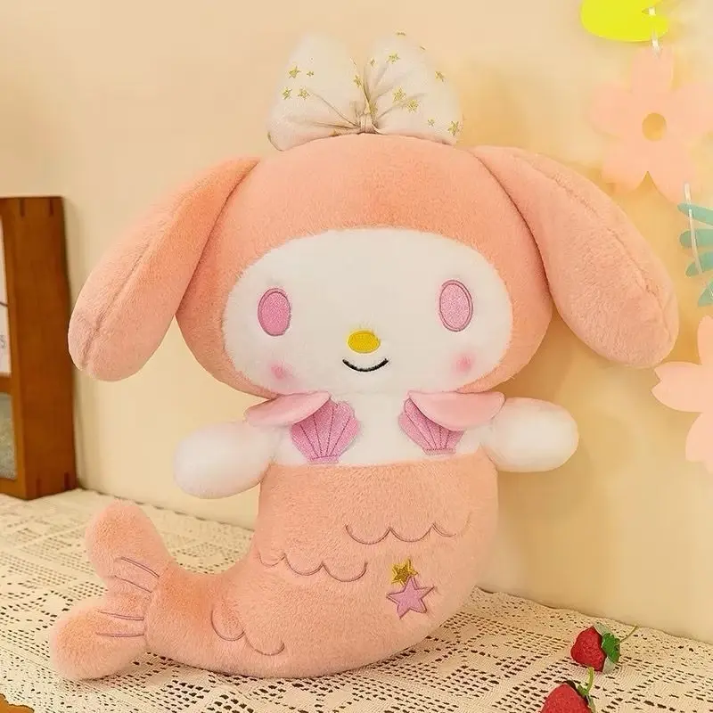 Boneka Duyung Sanrio Kuromi Melody Ukuran -+40cm Bahan Yelvo Halus Berstandar SNI 5