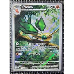vibrava pokemon card value Pokemon Scarlet and Violet Surging Sparks Vibrava #206/191 Illustration  Rare Holo Trading Card main image 1