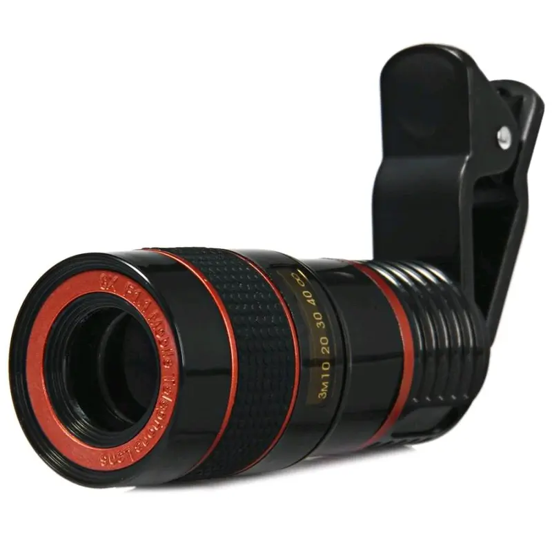 lensa zoom 8x/telescop 8x penjepit 0