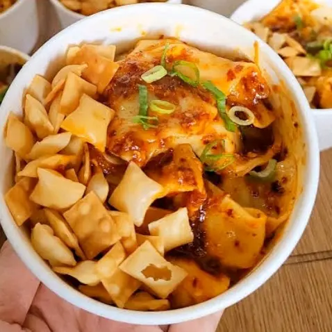 3 PAKET WETON SPICY (PANGSIT CHILI OIL) Food