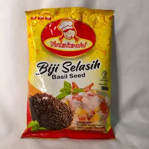 Yutakachi Biji Selasih Yutakachi 100gr Berkualitas Tinggi Cocok untuk Minuman dan Pudding