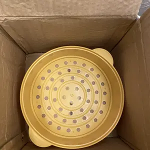 p plus Panci Elektrik Serbaguna Bebek kuning/Pancil Elektrik Multifungsi Anti Lengket Listrik Pancil Rice Cooker Panci Kukus Praktis Panci Anak Kos hitam kuning