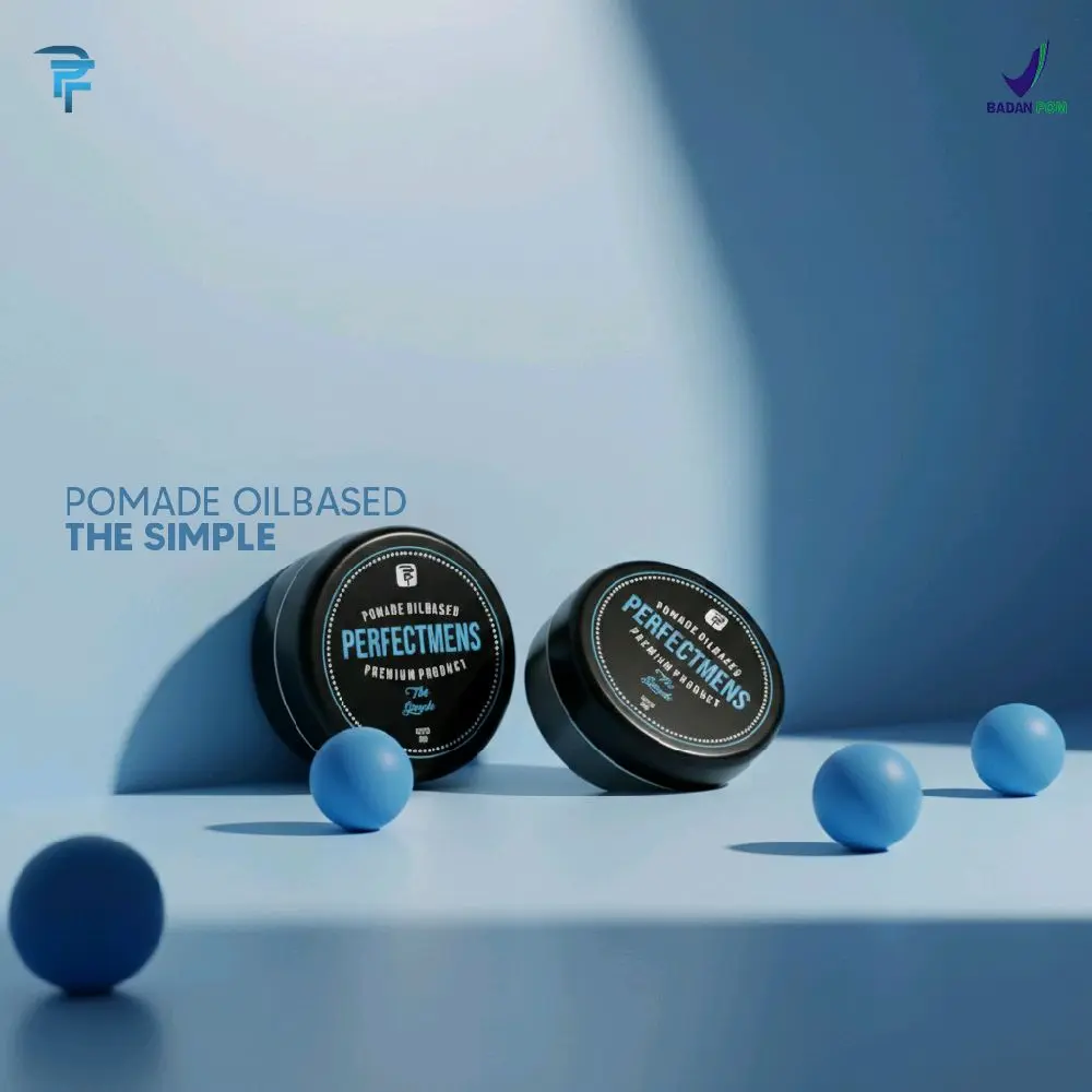 Perfectmens The Simple Oilbased Pomade – Penataan Rambut Pria