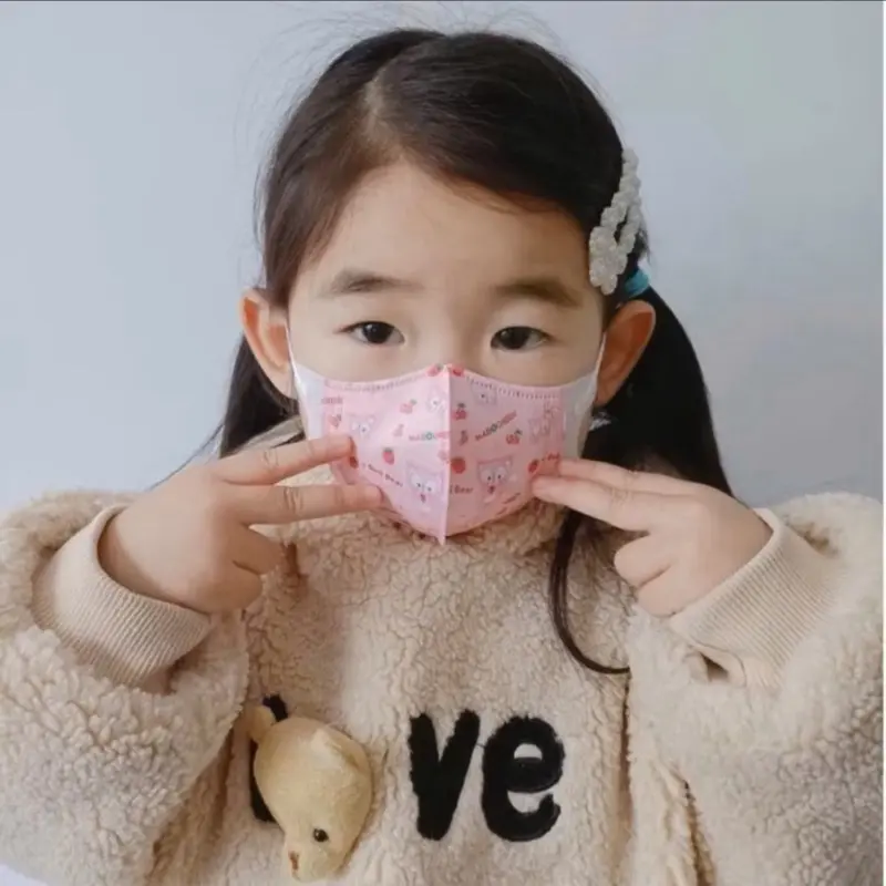 [ Mua 100c tặng 20c] Khẩu Trang 5D Trẻ Em Tom Mask,có 3 size [0-11 tuổi] họa tiết đáng yêu cho bé, vải dệt polypropylene. Chống tia UV, kháng khuẩn 2
