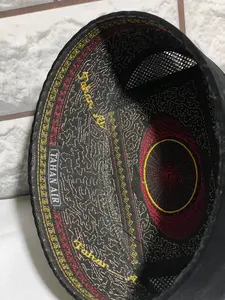 PECI SUPER HALUS TAHAN AIR - Peci Hitam Ukuran 1-10, Peci Kain Bludru, Songkok Nasional, Busana Indonesia, 100% Polyester, Halus dan Nyaman Dipakai