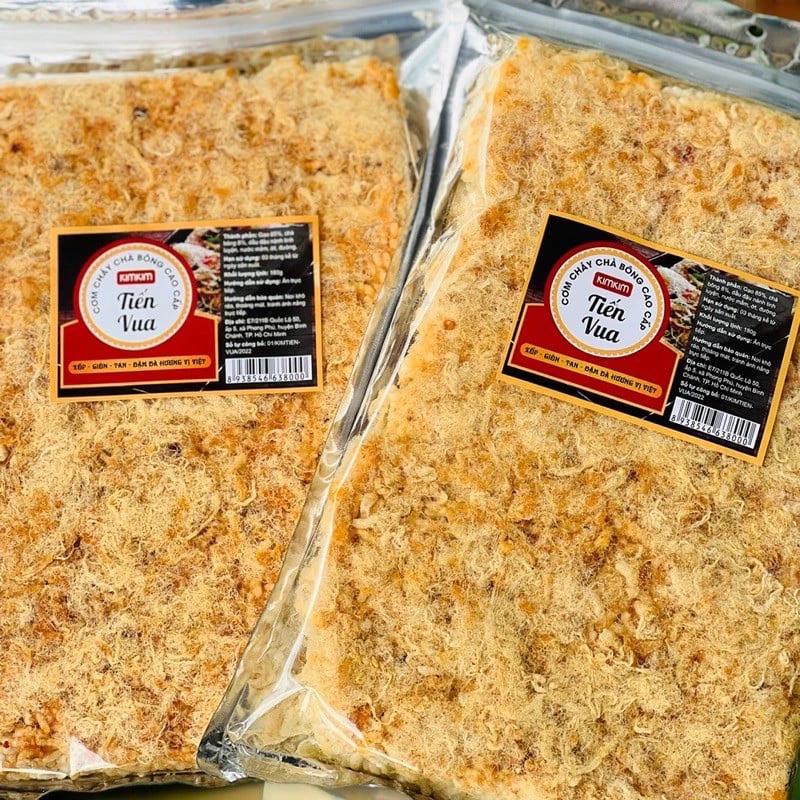 Combo giá sỉ 5 Gói Cơm Cháy Siêu Chà Bông Tiến Vua Thơm Ngon Giòn Rụm - Cơm Cháy Siêu Chà Bông