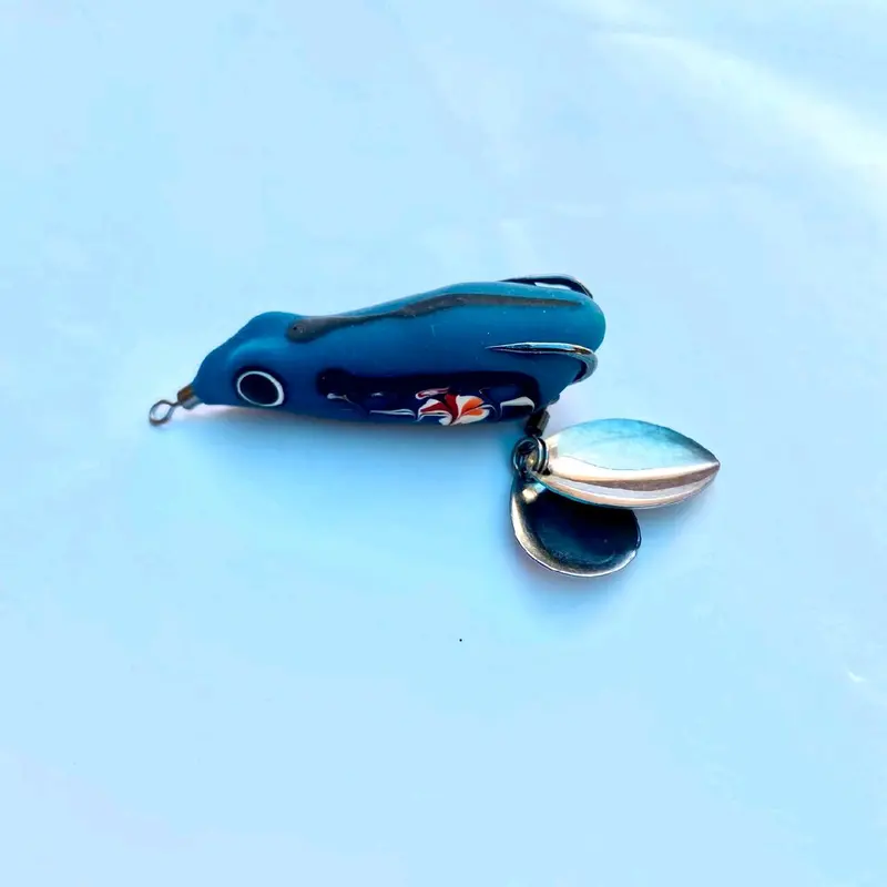 Umpan soft frog killer 5 cm slim doube blade 4