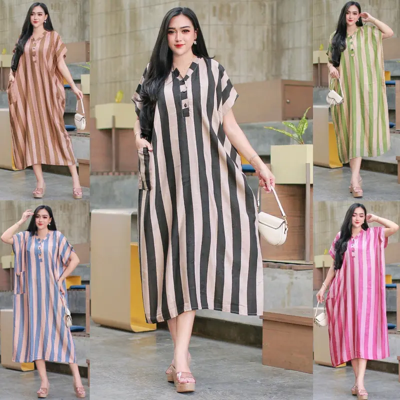 DASTER LOWO SALUR  daster terbaru 2025   TERBARU KEKINIAN KANCING DEPAN BUSUI FRIENDLY LD 145 PB 115 NYAMAN ADEM CANTIK bahan rayon Ibu Menyusui Motif Panjang Tidur Pendek 2