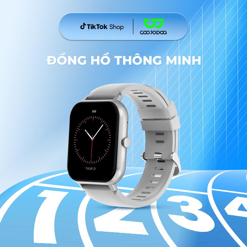 FB033 Đồng Hồ Thông Minh Màn Hình Cảm Ứng, theo dõi sức khỏe, kết nối điện thoại nhận tin nhắn, gọi điện, chống nước Smartwatch Watch