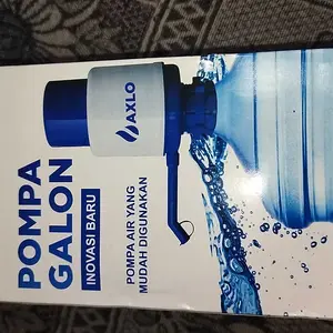 AIDO Pompa Galon Air Manual Tanpa Batrei Dilengkapi Selang Panjang & Penutup Selang Praktis untuk Dapur Rumah Tangga Anak Kos dan Jualan
