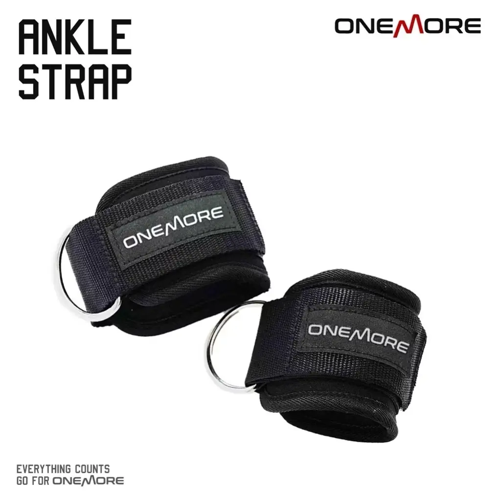 ONE MORE Premium Gym Ankle Strap