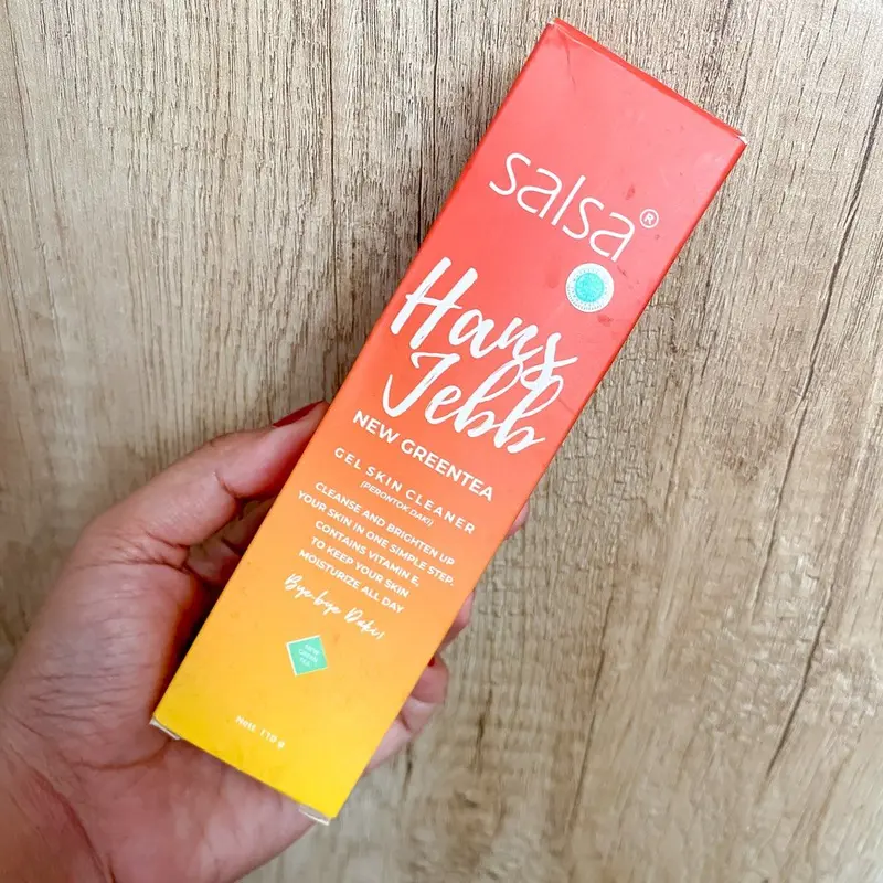 SALSA Hans Jebb Gel Skin Cleanser Original (Penghilang Daki Tanpa Bilas) 3