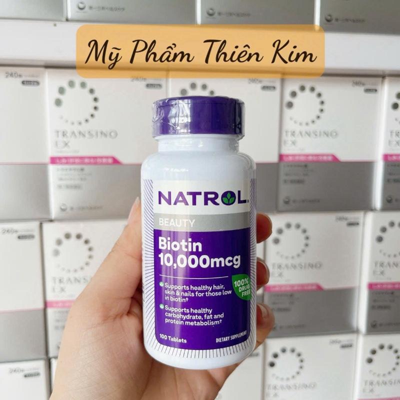 Viên Biotin Mỹ hỗ trợ đẹp tóc