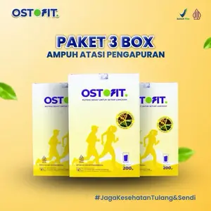 OSTOFIT SUSU OSTOFIT 3 BOX - SOLUSI TEPAT ATASI ASAM URAT DAN PENGAPURAN DENGAN BAHAN HERBAL ALAMI