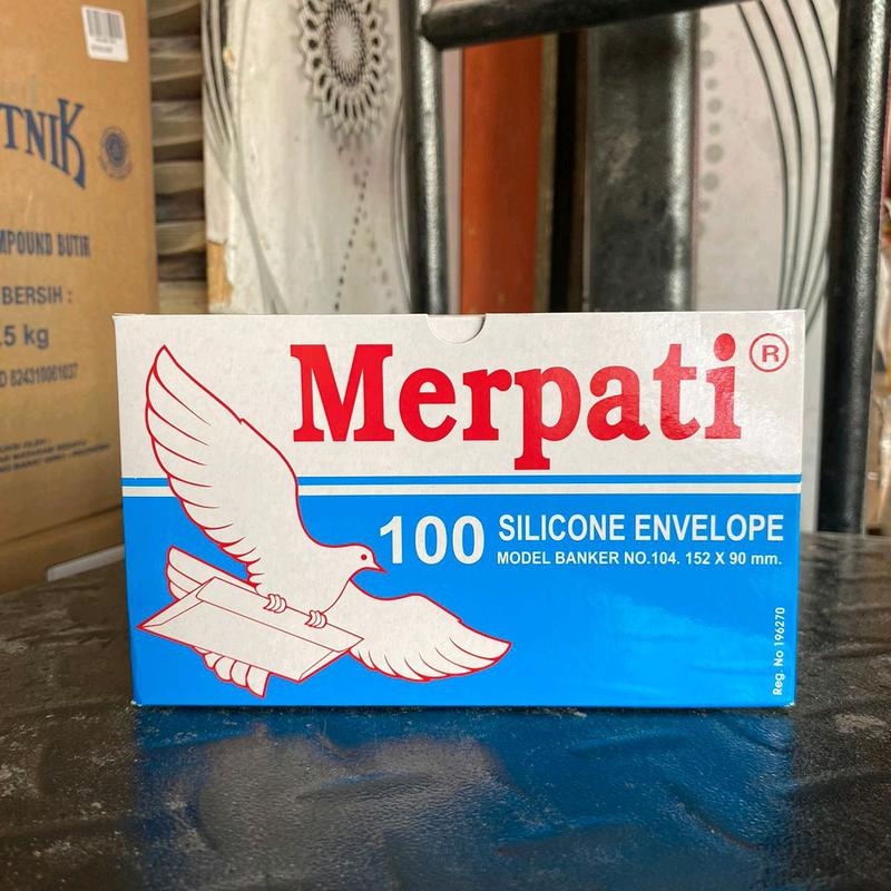 AMPLOP MERPATI POLOS ISI 100 LEMBAR Surat 4