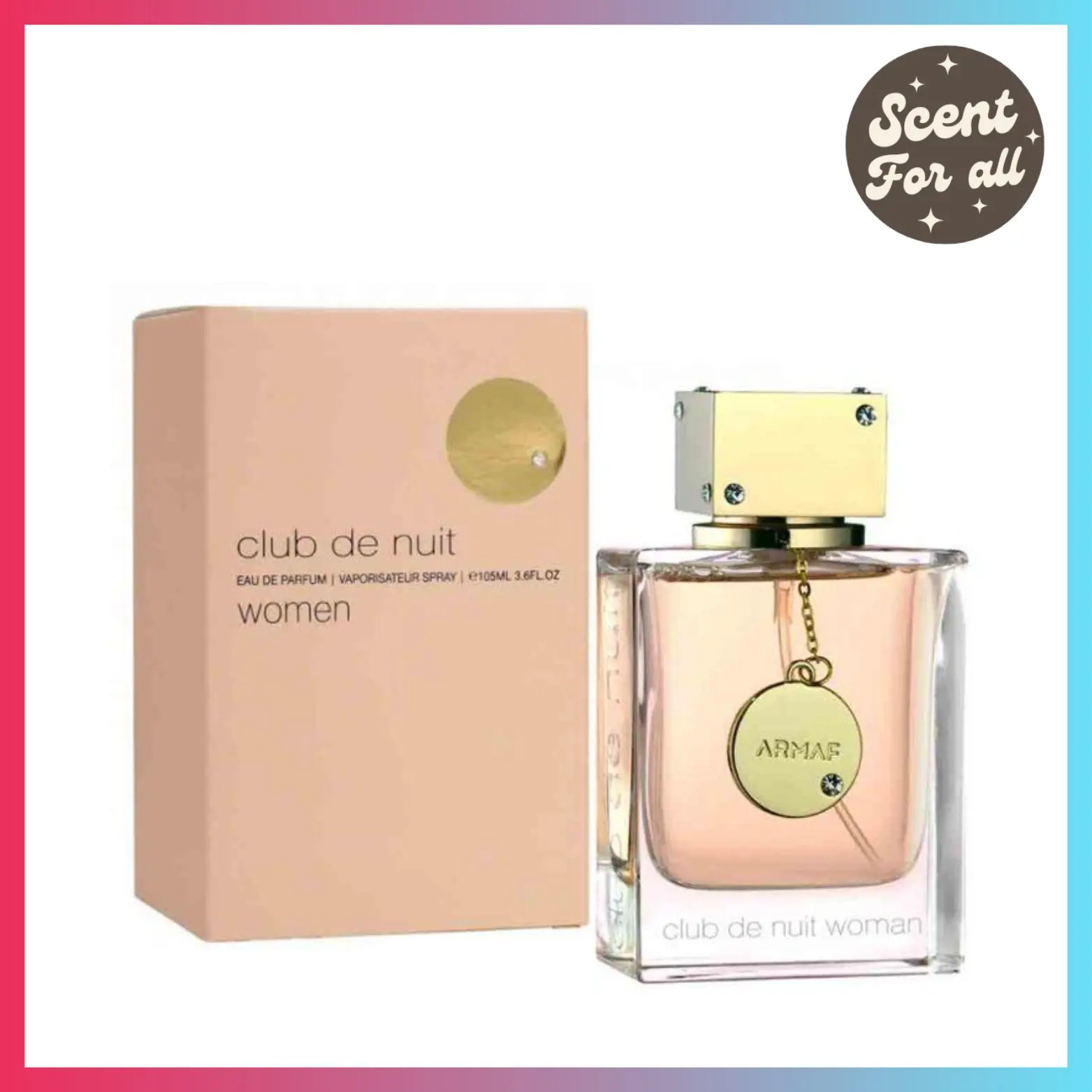 ARMAF CLUB DE NUIT WOMAN EDP 105ML - SCENT FOR ALL