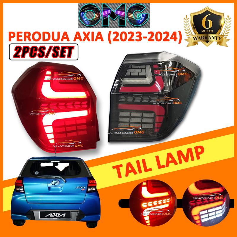 Perodua Axia 2023 - 2024 Design Dynamic Tail Lamp With Signa - TikTok ...