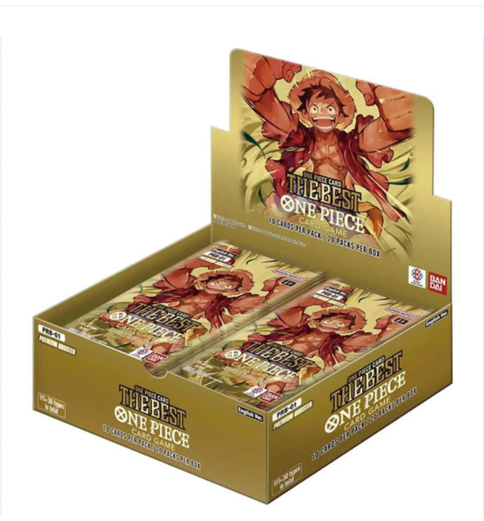 [PRB-01 Eng] One Piece TCG booster boxes Official products from Bandai