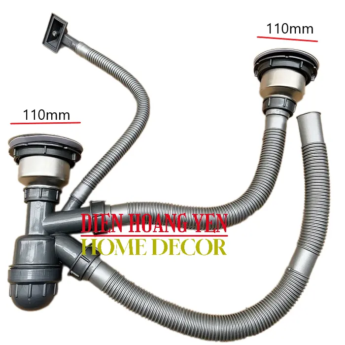 Bộ Xả Chậu Rửa Chén Bát 2 Hộc Rẻ - Đẹp - Bền 0