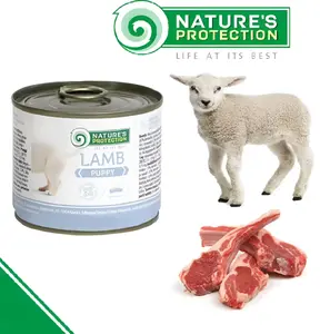 nature protection canned kaleng  lamb puppy 200gr