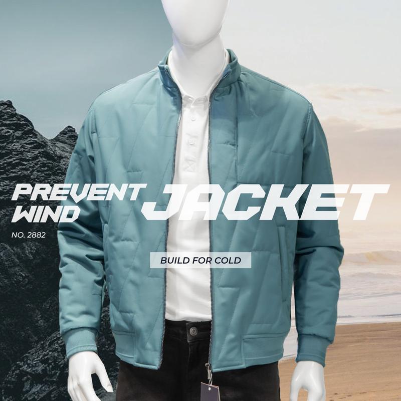  Áo Phao Jacket Nam 3 Lớp Urban Menswear Z Letter Trần Bông Cao Cấp Giữ Ấm Cực Tốt Không Xô Bông Cổ Bomber Trẻ Trung NO.2882 Co Nhung Tone Mau Đen khoác chống gió áonam đẹp áophao aonam  dep bomber 