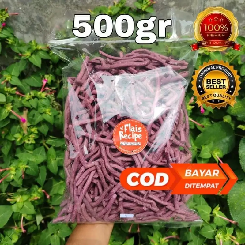 Stik Ubi Ungu 1kg Stik Ubi Manis Renyah Stik Ubi Ungu Renyah Manis Enak Ubi Ungu Stick 5