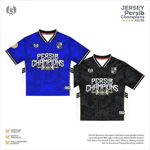 BESTSELLER Jersey Persib Champions Back2Back Dewasa & Anak Kerah V-neck Jersey Bobotoh Premium Full Printing Sublimasi Pria Olahraga Sport Pakaiann