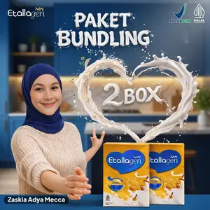 Etallagen COLLAGEN MILK 2 BOX | Susu Kambing Etawa Premium 150gr | BPOM MD 071282002100096 | Mengencangkan Anti Aging Mencerahkan Kulit &  Meredakan Nyeri Sendi | Cute Collagen