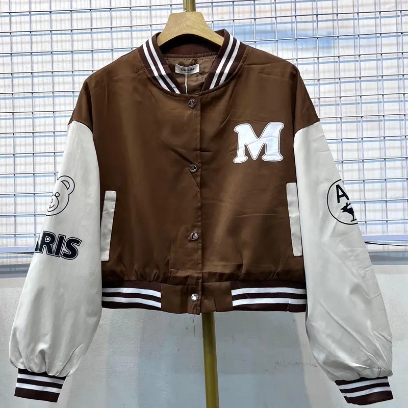 Jaket crop wanita premium KD#1039 4