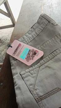 Product Review of CARDERO - Celana Panjang Pria Kanvas Casual Kantong Tempel Hitam Mocca Cream from m**a q** 1