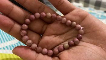 Product Review of Gelang rodonit premium batu alam natural Bracelets from W**e 0