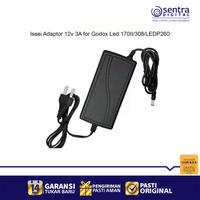 Gambar Issei Adaptor 12v 3A for Godox Led 170II 308 LEDP260 dari Sentra Digital Kota Surabaya 1 Tokopedia