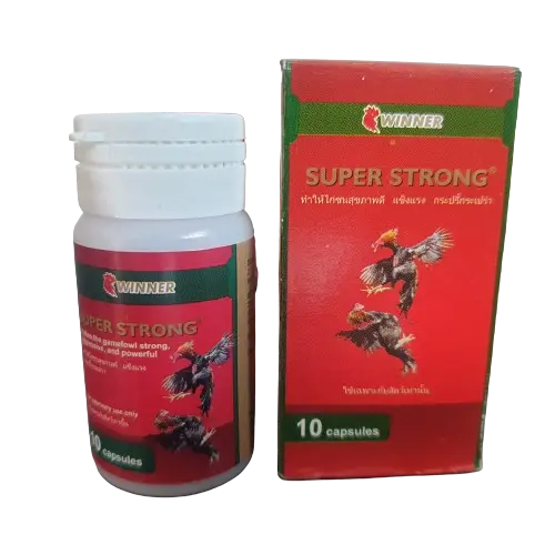 [VITAMIN AYAM JAGO LAGA] SUPERSTRONG 10 KAPSUL