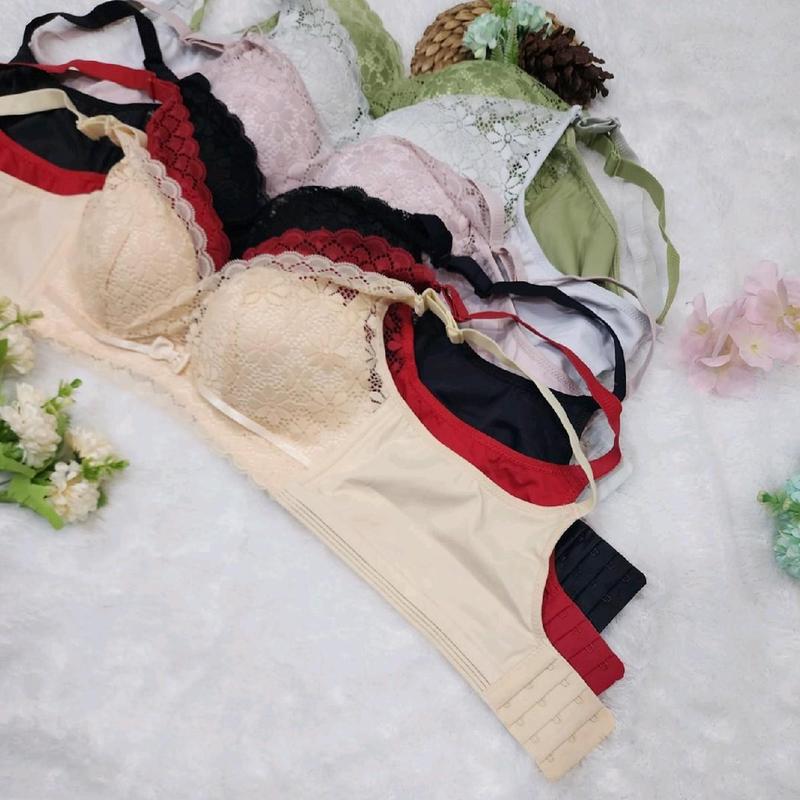 (Harga Satuan) Bra wanita push up busa sedang tanpa kawat kait 3 art 862 1