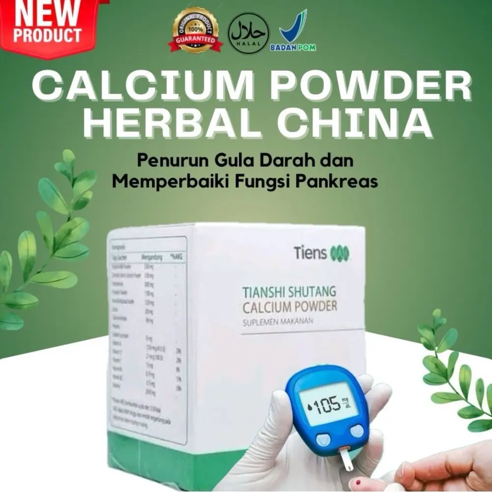 SUSU LABU CHINA UNTUK DIABETES - SUSU SHUTANG CALCIUM POWDER 100% ORIGINAL BERSEGEL