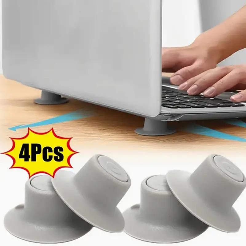 4pcs máy hút đứng máy tính xách tay cốc sự gia tăng làm mát miếng đệm phù hợp…