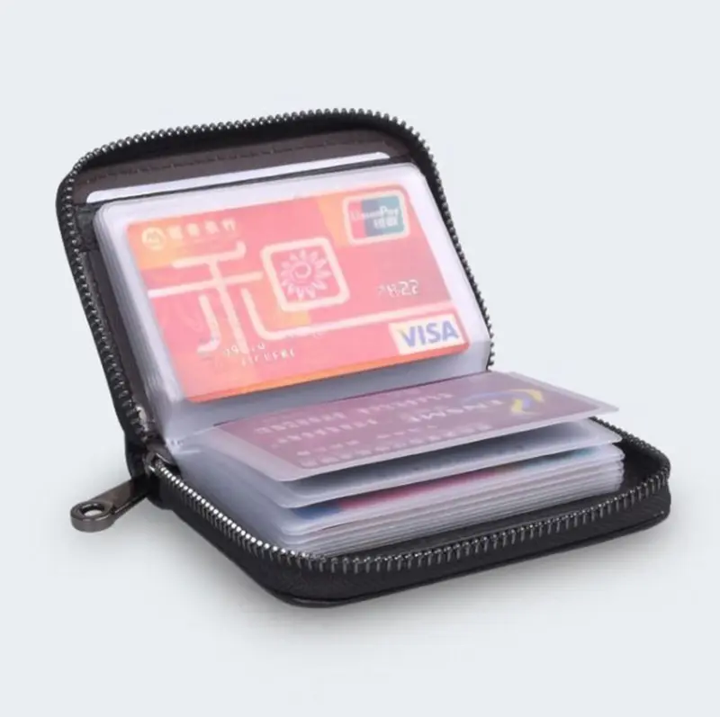 Forever Yong FY 1073 Dompet Kartu Kecil Minimalis Muat Banyak LM Bahan Sintetis Kilat Lilin Lembut 5