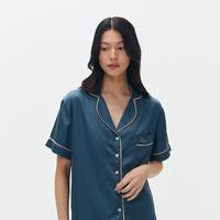 Gambar Lazy Pajamas® Tencel™ Silk Pajamas - Prusse Blue | Piyama | Baju Tidur - M dari Lazy Pajamas Kota Administrasi Jakarta Barat 2 Tokopedia