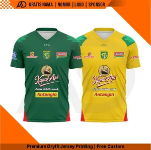 JERSEY SEPAK BOLA PERSEBAYA SURABAYA TERBARU 2025-2026 GRATIS PASANG NAMA NO.PUNGGUNG LOGO DAN SPONSOR