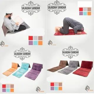 [SINGAPORE SELLER] NEW YEAR STOCK CLEARANCE!!! Sejadah Sandar Muslim prayer mat carpet folding with back support seat