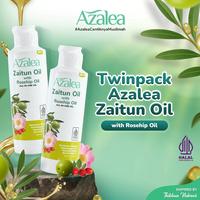 Gambar [TWINPACK 2 PCS] AZALEA Minyak Zaitun Oil 150ml Habbatussauda Oil / Rosehip Oil - PAKET Melembabkan Kulit Tubuh Alami dan Menyamarkan Bekas Luka All In One - 2x Rosehip Oil dari Health and Beauty Solution Kota Tangerang 3 Tokopedia