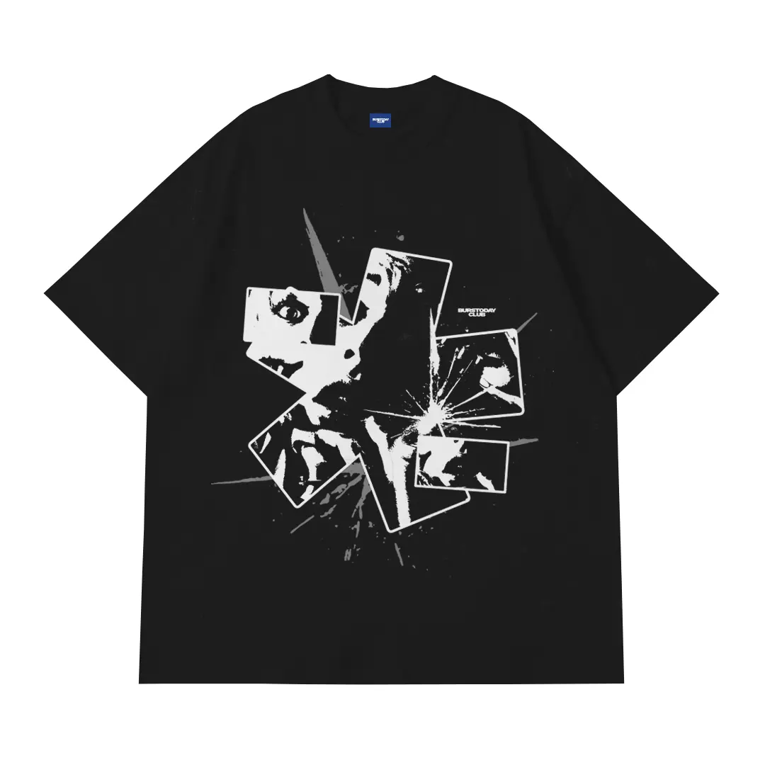 Kaos Oversize / Oversize T-shirt "Nightmare" - Burstoday Club