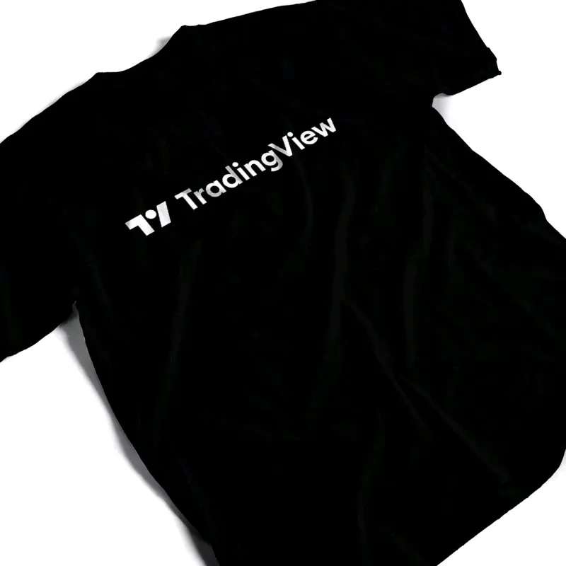 Kaos Trading View Tshirt Crypto Saham Premium Distro Katun Nyaman Hitam 0