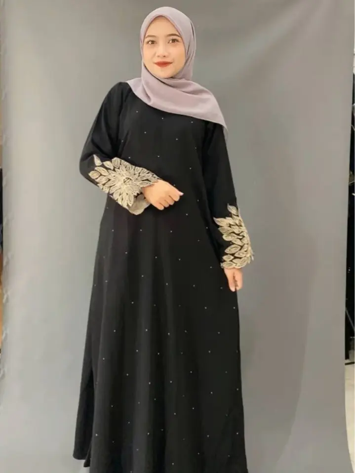 Abaya bordir Arab Saudi Turkey 679 Busui by Dewi Abaya Dewasa Muslim