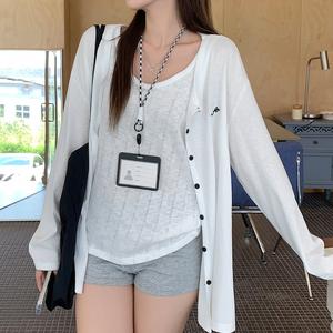 Women's Long Sleeve Round Neck Embroidered Button Front Loose Fit Top, Fall New Arrival Casual Fashion Women's Clothing 3503