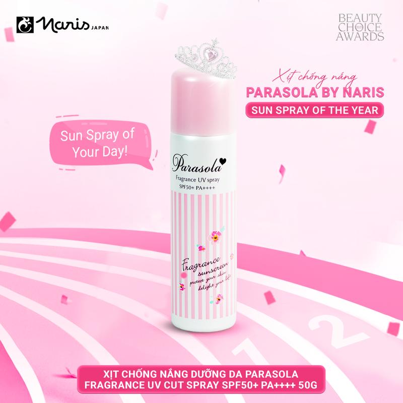 Xịt Chống Nắng Naris Parasola  SPF50+ PA++++