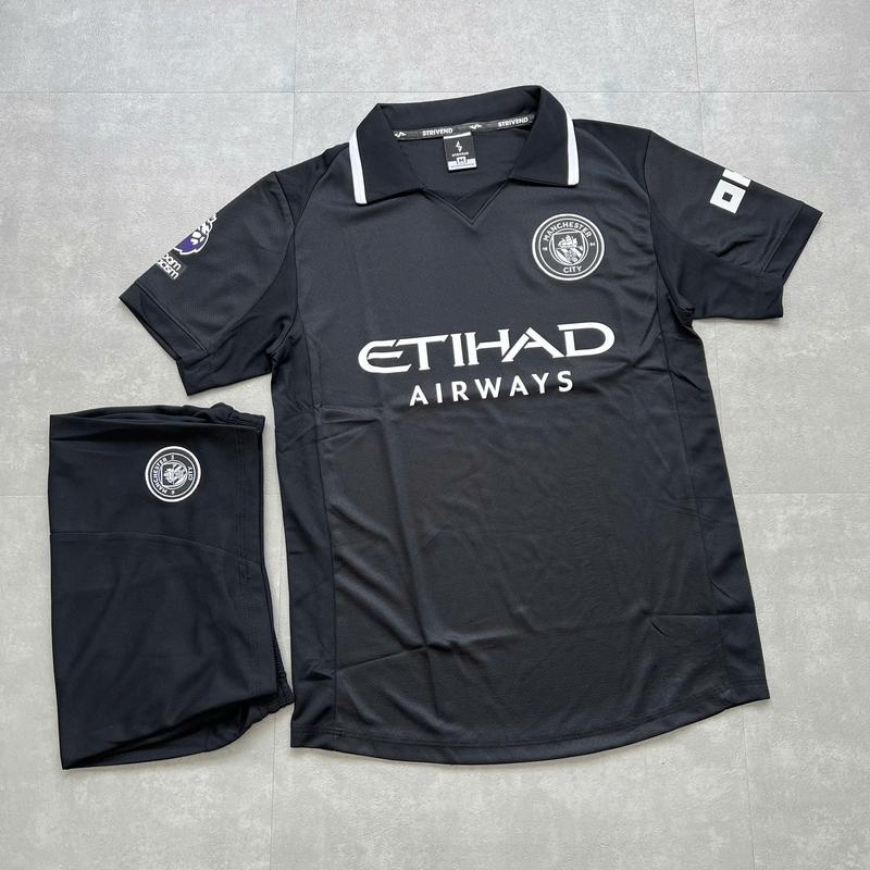 Strivend Bộ Quần Áo Bóng Đá Man City - Chính Hãng - Sport - Trang Phục Nam - Đá Banh - Chạy Bộ - Tập Gym - Tập Thể Dục - Chất Vải Mè Poly Siêu Nhẹ & Thoáng Khí - Thấm Hút Mồ Hôi - Nhiều Màu - Size S-XXL