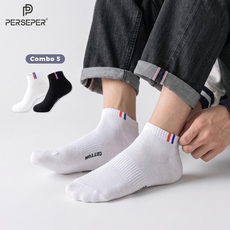 Tất vớ nam nữ chất liệu thoáng khí co giãn bốn chiều, phong cách đơn giản,…