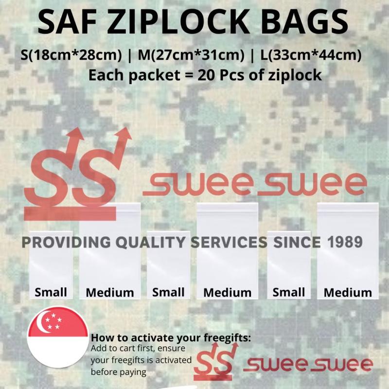 Product Introduction of CHEAPEST & READYSTOCK SAF ZIPLOCK BAGS FOR EASYSTORAGE Emart fieldcamp 19