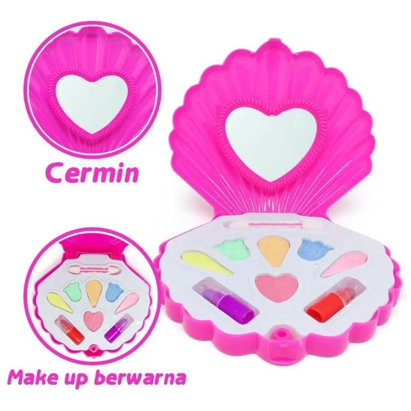 Mainan Makeup Kerang Anak Perempuan